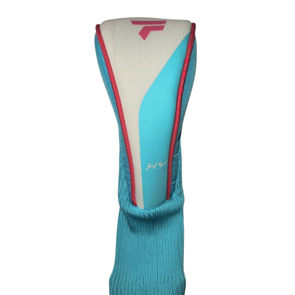 Top Flite Womens Ladies Golf Hybrid Rescue Headcover Head Cover Blue Pink White